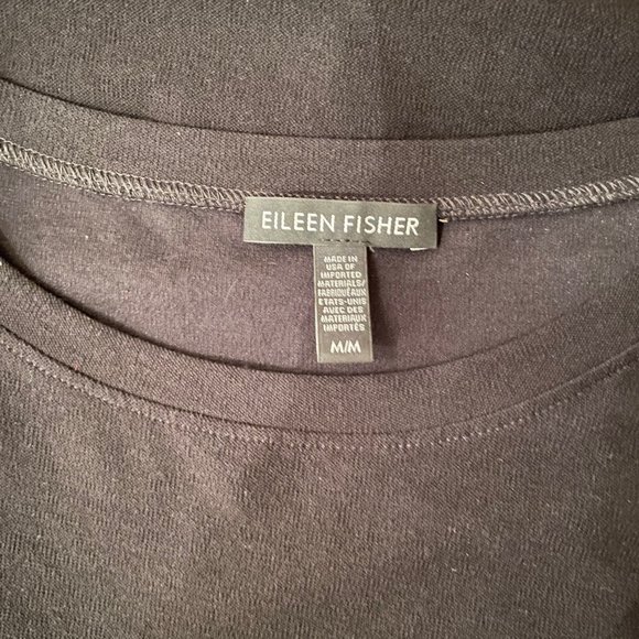 Eileen Fisher black tunic, size M - Picture 8 of 10